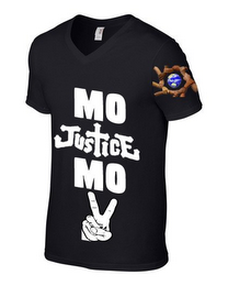 MO JUSTICE MO PEACE logo