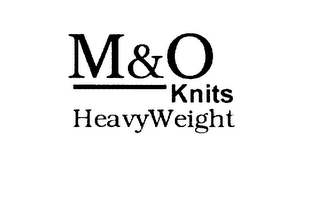 M&O KNITS HEAVYWEIGHT logo