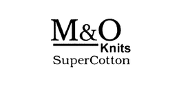 M&O KNITS SUPERCOTTON logo