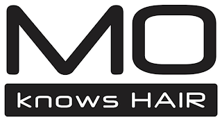 MO KNOWS HAIR logo