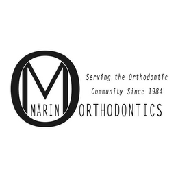 MO MARIN ORTHODONTICS SERVING THE ORTHODONTIC COMMUNITY SINCE 1984 logo