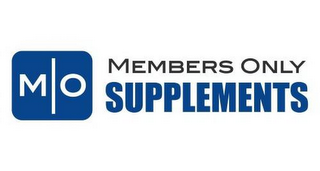 MO MEMBERS ONLY SUPPLEMENTS logo