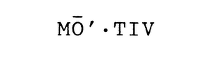 MO' TIV logo