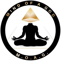 M.O.A.G. MIND OF A GOD logo