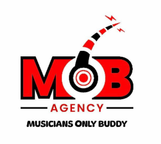 MOB AGENCY MUSICIANS ONLY BUDDY logo