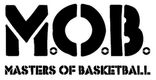 M.O.B. MASTERS OF BASKETBALL logo
