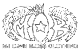M.O.B. M.I O.WN B.O$$ CLOTHING logo