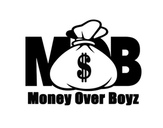 MOB $ MONEY OVER BOYZ logo