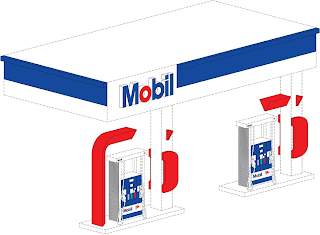 MOBIL MOBIL MOBIL logo