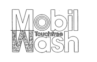 MOBIL TOUCHFREE WASH logo
