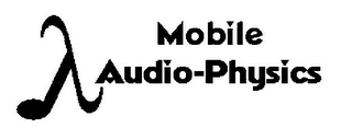 MOBILE AUDIO-PHYSICS logo