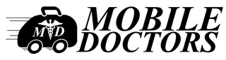 MOBILE DOCTORS M D logo