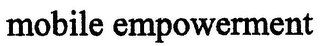 MOBILE EMPOWERMENT logo
