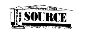 MOBILE HOME MANUFACTURED HOME SOURCE logo