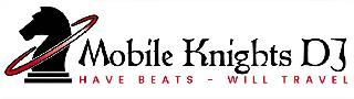 MOBILE KNIGHTS DJ HAVE BEATS WILL TRAVEL logo