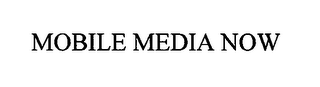 MOBILE MEDIA NOW logo
