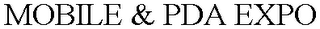 MOBILE & PDA EXPO logo