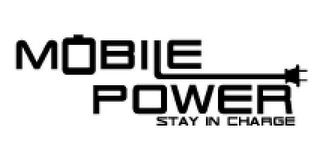 MOBILE POWER STAY IN CHARGE logo
