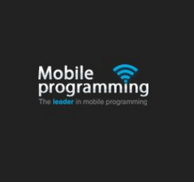 MOBILE PROGRAMMING THE LEADER IN MOBILE PROGRAMMING logo