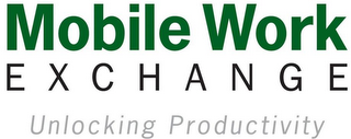 MOBILE WORK EXCHANGE UNLOCKING PRODUCTIVITY logo