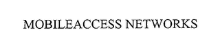 MOBILEACCESS NETWORKS logo
