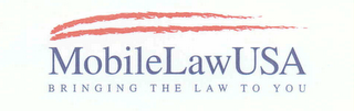 MOBILELAWUSA BRINGING THE LAW TO YOU logo