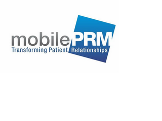 MOBILEPRM TRANSFORMING PATIENT RELATIONSHIPS logo
