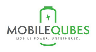 MOBILEQUBES MOBILE POWER. UNTETHERED. logo