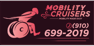 MOBILITY CRUISERS MOBILITY MADE EASY (910) 699 - 2019 logo