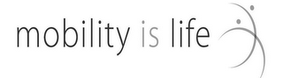 MOBILITY IS LIFE logo
