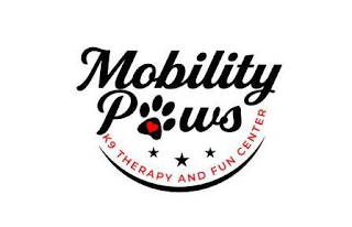 MOBILITY PAWS K9 THERAPY AND FUN CENTER logo