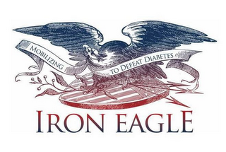 MOBILIZING TO DEFEAT DIABETES IRON EAGLE logo