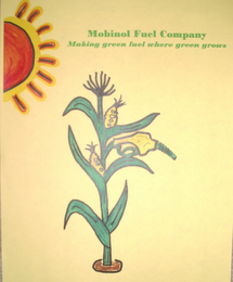 MOBINOL FUEL COMPANY MAKING GREEN FUEL WHERE GREEN GROWS logo
