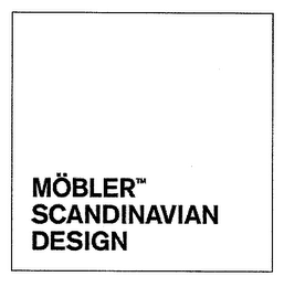 MOBLER SCANDINAVIAN DESIGN logo