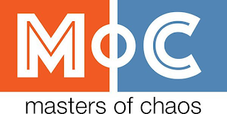 MOC MASTERS OF CHAOS logo