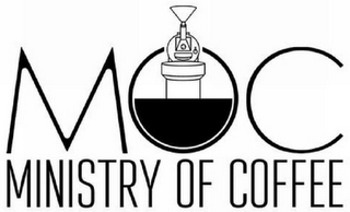 MOC MINISTRY OF COFFEE logo