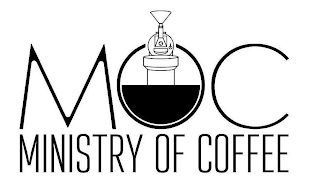MOC MINISTRY OF COFFEE logo