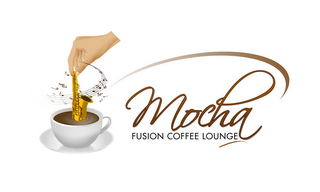 MOCHA FUSION COFFEE LOUNGE logo