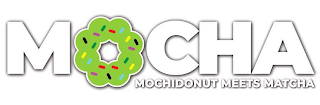 MOCHA MOCHIDONUT MEETS MATCHA logo