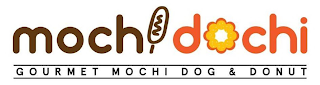 MOCHI DOCHI GOURMET MOCHI DOG & DONUT logo