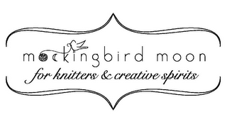MOCKINGBIRD MOON FOR KNITTERS & CREATIVE SPIRITS logo