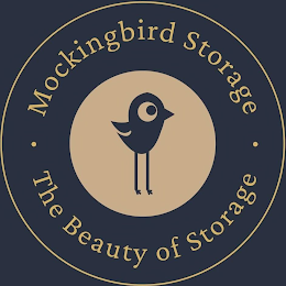 • MOCKINGBIRD STORAGE • THE BEAUTY OF STORAGE logo