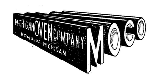 MOCO MICHIGAN OVEN COMPANY ROMULUS MICHIGAN logo