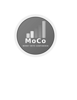 MOCO MONEY WITH CONFIDENCE logo