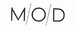 M/O/D logo
