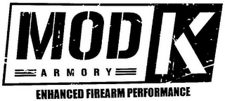 MOD K ARMORY ENHANCED FIREARM PERFORMANCE logo