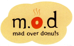M.O.D MAD OVER DONUTS logo