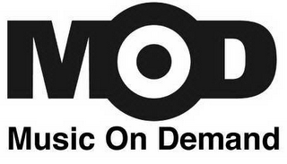 MOD MUSIC ON DEMAND logo