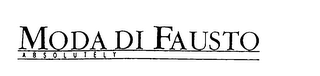 MODA DI FAUSTO ABSOLUTELY logo