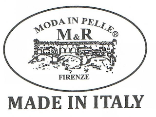 MODA IN PELLE FIRENZE MADE IN ITALY logo